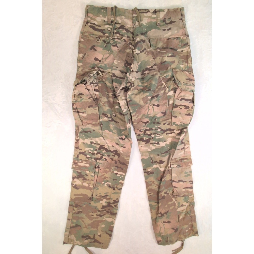 US Army OCP Multicam ACU Trousers Flame Resistant Insect Shield 31 to 35 Medium - Picture 2 of 9